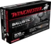 Winchester Ballistic Silvertip 308 Win - 168 Grain Ballistic Silvertip - 2670 FPS - 20 Rounds - SBST308A