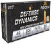 Fiocchi Defense Dynamics 44 Magnum - 200 Grain SJHP - 1475 FPS - 50 Rounds - 44B500