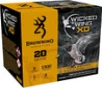 Browning Wicked Wing XD 20 Gauge - 3  -  2 Steel - 1oz Payload - 1300 FPS - 25 Rounds - B193412032