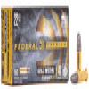 Federal Premium Gold Medal 22 LR - 40 Grain Lead Round Nose - 1080 FPS - 50 Rounds - 711B