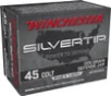 Winchester Silvertip 45 Colt - 225 Grain JHP - 920 FPS - 20 Rounds - W45CST