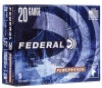 Federal Power-Shok Sabot Slug 20 Gauge - 2 75  - 7 8oz Payload - 1450 FPS - 5 Rounds - F203 SS2