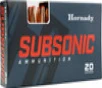 Hornady Subsonic 30-30 Win - 175 Grain Sub X - 1050 FPS - 20 Rounds - 80809