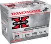 Winchester Super-X Heavy Game Load 12 Gauge - 2 75  -  6 - 1-1 8oz Payload - 1255 FPS - 25 Rounds - XU12H6