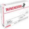 Winchester USA 300 BLK - 200 Grain OTR- 1060 FPS - 20 Rounds - USA300BLKX