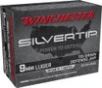 Winchester Silvertip 9mm - 115 Grain JHP - 1225 FPS - 20 Rounds - W9MMST