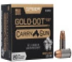Speer Gold Dot Carry Gun 9mm - 135 Grain HP - 1120 FPS - 20 Rounds - 24260
