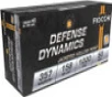 Fiocchi Defense Dynamics 357 Magnum - 158 Grain JHP - 1220 FPS - 50 Rounds - 357B