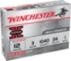 Winchester Super-X 12 Gauge - 3  -  1 Buckshot - 24 Pellets - 1040 FPS - 5 Rounds - XB1231