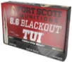 Fort Scott Munitions TUI 8 6 Blackout - 235 Grain TUI - 20 Rounds - 86BLK-235-SCV1