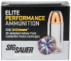 Sig Sauer Elite Performance V-Crown 10mm - 180 Grain JHP - 1250 FPS - 20 Rounds - E10MM1-20