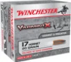 Winchester Varmint X 17 Hornet - 20 Grain Polymer Tip  Rapid Expansion  - 3650 FPS - 20 Rounds - X17P