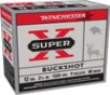 Winchester Super-X 12 Gauge - 2 75  - 00 Buckshot - 9 Pellets - 1325 FPS - 25 Rounds - XB1200VP25