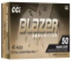 CCI Blazer Brass 45 ACP - 230 Grain JHP - 850 FPS - 50 Rounds - 5245