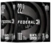 Federal Black Pack 22 LR - 36 Grain Copper Plated HP - 1260 FPS - 1100 Rounds - BF750