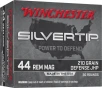 Winchester Silvertip 44 Rem Mag - 210 Grain JHP - 1250 FPS - 20 Rounds - W44MST