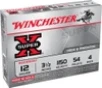 Winchester Super-X 12 Gauge - 3 5  -  4 Buckshot - 54 Pellets - 1150 FPS - 5 Rounds - XB12L4