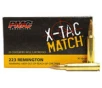 PMC X-Tac Match 223 Rem - 77 Grain OTM - 2790 FPS - 20 Rounds - 223XM