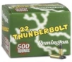Remington 22LR 40gr RN ThunderBolt 500 Round Bulk Pack