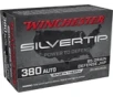 Winchester Ammo W380ST Super-X  380 ACP 85 gr Silvertip Hollow Point 20 Bx  10 Cs