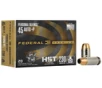 Federal P45HST1S Personal Defense HST 45 ACP 230 gr HST Jacketed Soft Point 20 Bx  25 Cs