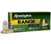 Remington Ammunition 27681 Range 9mm Luger 115 gr Flat Nose Enclosed Base  FNEB  50 Per Box Ammo