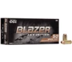 CCI Blazer Brass 40 S W 180 gr Full Metal Jacket Handgun Ammo