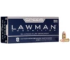 Speer Ammo 53824 Lawman Clean Fire 9mm Luger 124 gr Total Metal Jacket  TMJ  50 Bx Ammo