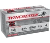 Winchester Ammo X12MT4 Super X Turkey Load Copper Plated 12 Gauge 2 75  1 1 2 oz 4 Shot 10 Bx  10 Cs