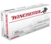 Winchester USA Defense 45 ACP 230 gr Jacketed Hollow Point Handgun Ammo