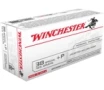 Winchester Ammo USA38JHP USA  38 Special  P 125 gr Jacketed Hollow Point  JHP  50 Bx 10 Cs