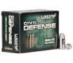 Liberty Ammunition LACD09014 Civil Defense  9mm Luger  P 50 gr Hollow Point  HP  20 Bx  50 Cs