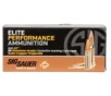 Sig Sauer E65CH120 Elite Copper Hunting  6 5 Creedmoor 120 gr Jacketed Hollow Point  JHP  20 Bx  10 Cs