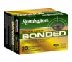 Remington Ammunition 29363 Golden Saber Bonded 40 S W 165 gr Brass Jacket Hollow Point  BJHP  20 Bx
