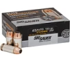 Sig Sauer E45AP050 Elite Defense 45 ACP 185 gr 995 fps V-Crown Jacketed Hollow Point  VJHP  50 Bx