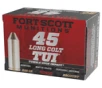 Fort Scott Munitions Tumble Upon Impact  TUI  Self Defense 45 Long Colt 225 gr Solid Copper Handgun Ammo