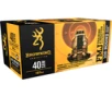 Browning Ammo B191800404 FMJ Value Pack 40 S W 165 gr Full Metal Jacket 100 Per Box  5 Case Value Pack