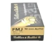 Sellier   Bellot 10mm Auto 180 grain FMJ 50 Rounds Per Box