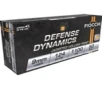 Fiocchi 9APBHP Shooting Dynamics 9mm JHP 124gr 50rds
