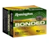 Remington Ammunition 29325 Golden Saber Bonded 45 ACP 185 gr Brass Jacket Hollow Point  BJHP  20 Bx  25 Cs