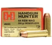 Hornady 9083 Handgun Hunter 44 Rem Mag 200 gr Hornady MonoFlex 20 Per Box Ammo
