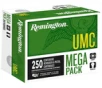 Remington Ammunition 23731 UMC Mega Pack 38 Special 130 gr Full Metal Jacket 250 Per Bulk Box