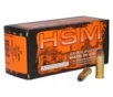 HSM 35723N Pro Pistol  357 Mag 158 gr Jacketed Hollow Cavity 50 Bx  10 Cs