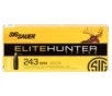Sig Sauer E270TH220 Elite Hunter Tipped  270 Win 140 gr Controlled Expansion Tip 20 Bx  10 Cs