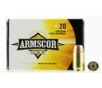 Armscor AC45A10N Pistol  45 ACP 230 gr Jacketed Hollow Point  JHP  20 Bx  25 Cs