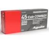 Aguila Cowboy Action 1E454319  45 LC Ammunition 50 Rounds 200 Grain SP 600fps