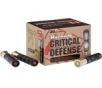 Hornady 86238 Critical Defense Triple Defense 410 Gauge 2 50  2 Round Balls 1 FTX Slug 20 Per Bx