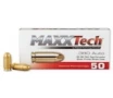 Tulammo PTGB380B MaxxTech  380 ACP 95 gr Full Metal Jacket  FMJ  50 Bx  20 Cs