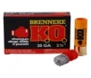 Brenneke SL202KO K O   20 Gauge 2 75  3 4 oz 28 gr 1500 fps Slug Shot 5 Bx 50 Cs