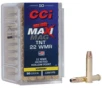 CCI 0063 Maxi-Mag TNT 22 WMR 30 gr TNT Jacketed Hollow Point 50 Per Box  40 Case